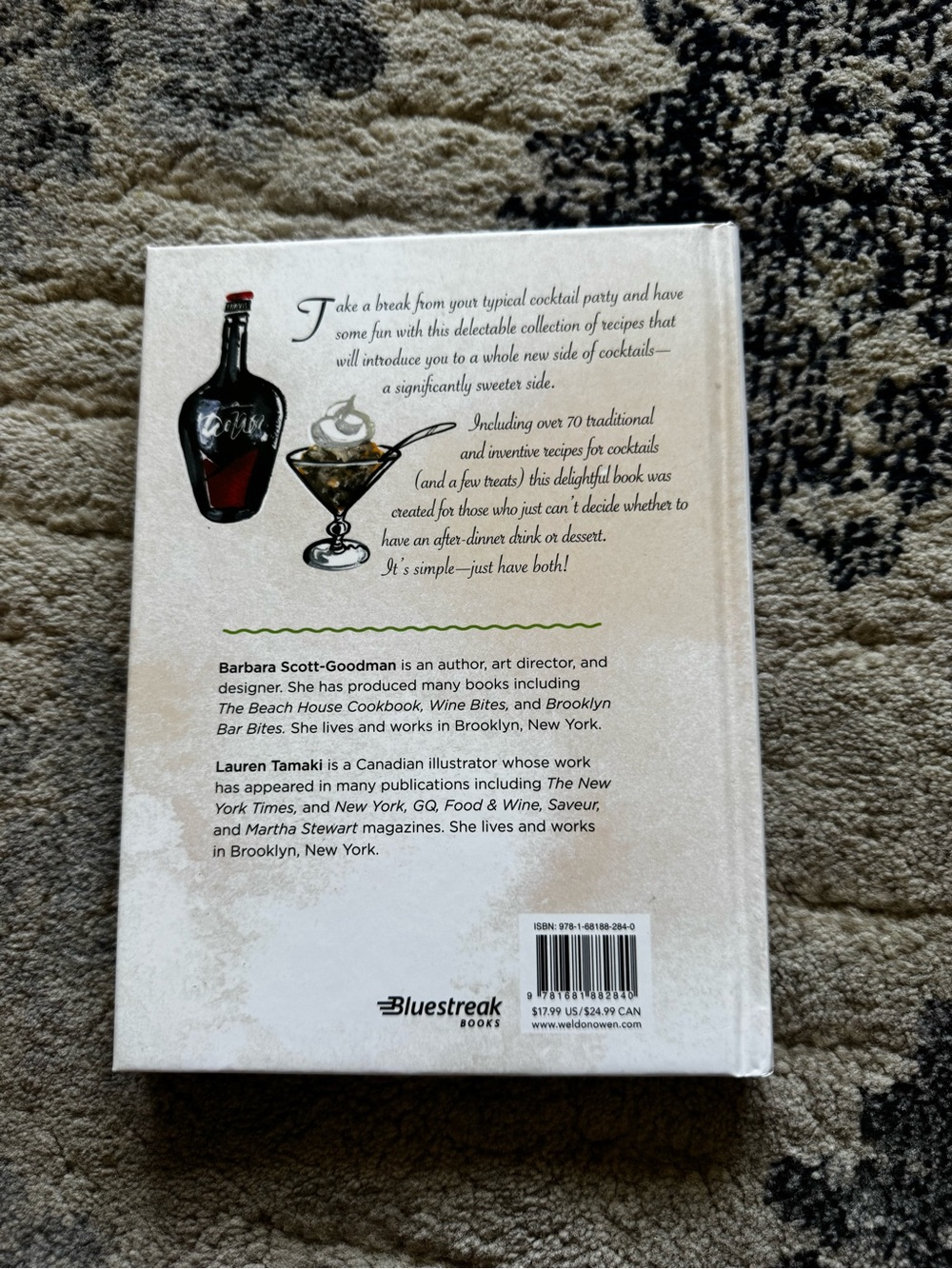 Delicious Dessert Cocktails Cookbook - Pink & Cream Cover - Picture 2 of 2